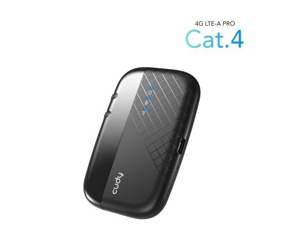 נתב סלולרי נייד 4G/LTE עם סוללה נטענת עד 5 שעות שימוש Cudy MF4-IL