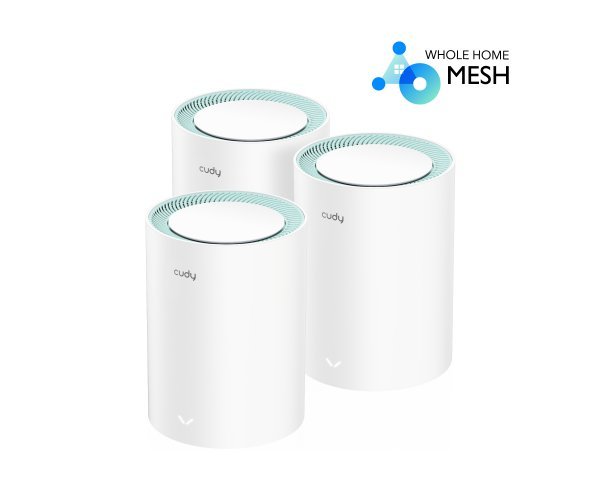 מגדיל טווח AC1200 Dual Band Whole Home Wi-Fi Mesh System 3-PACK