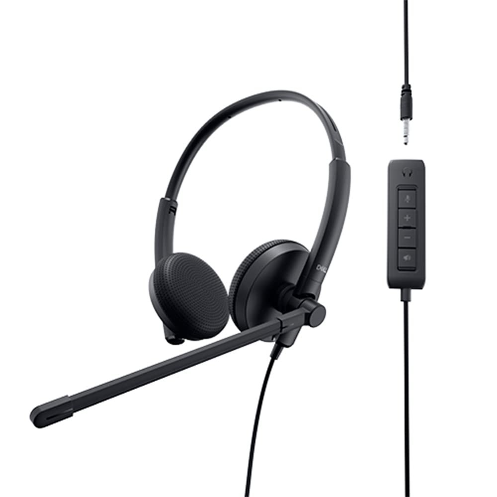 אוזניות חוטיות Dell 520-AAVV Stereo Headset WH1022